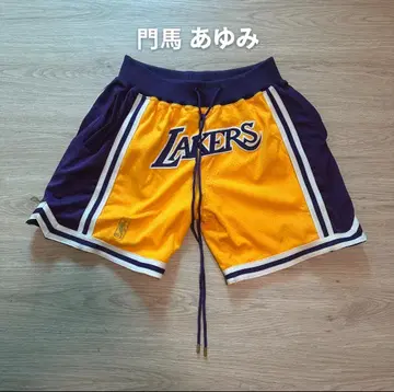 Just Don Lakers 하프 팬츠