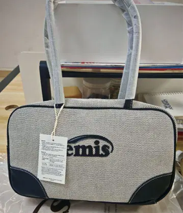 emis 보스턴 백 블랙 숄더백