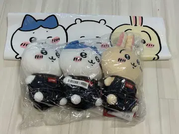 치이카와 (먼작귀) 하치와레 토끼 EDWIN 에드윈 봉제 인형 3개 세트