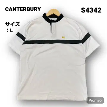 [즉시 구매 OK] CANTERBURY 스탠드 카라 피케 셔츠 사이즈 L
