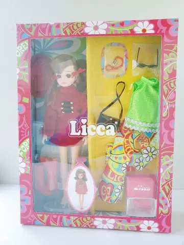 새상품 한정판 리카짱 탄생 50주년 기념 리카짱 전 LiccA