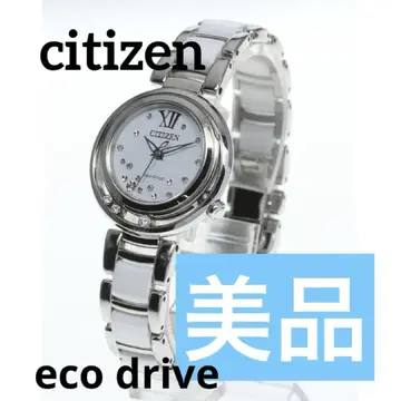 [새상품급] CITIZEN 시티즌 엘르 에코 드라이브 손목시계 다이아몬드