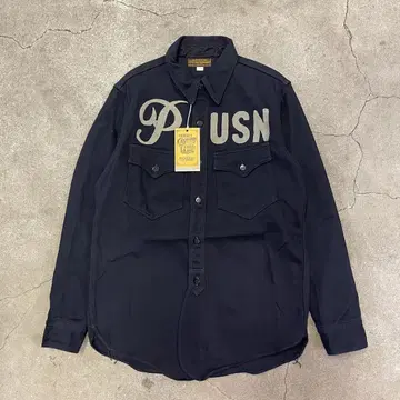 FREEWHEELERS U.S. 네이비 오피서 셔츠 U.S. 파이리츠