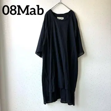 [새상품급] 08Mab 08맵 코튼 롱 원피스 블랙
