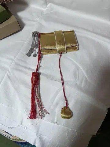 하코세코 시치고산용 골드 컬러 앤티크