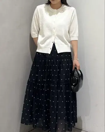 미사용 새상품 UNITED ARROWS 아일렛 가디건