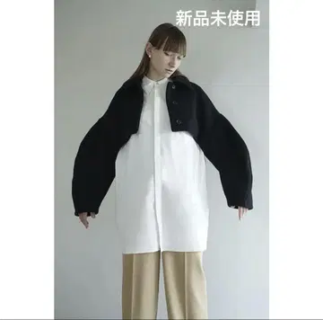 클레인 라운드 소매 짧은 재킷