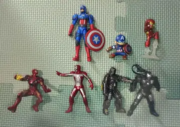 아이언맨 캡틴 아메리카 피규어 묶음 판매 MARVEL