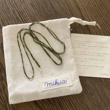 mikia 롱 목걸이