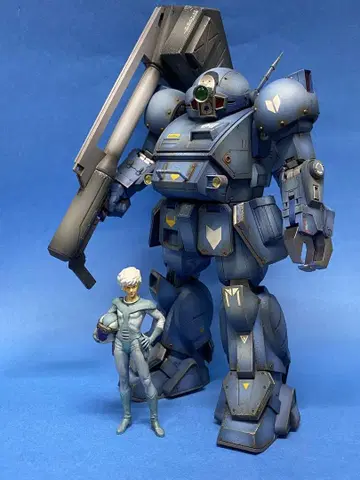 PLAMAX 1/24 스트라이크 도그 프라모델 페인팅 완료품