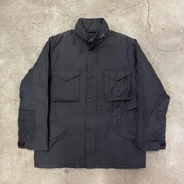BANANA REPUBLIC M-65 밀리터리 자켓 블랙 M