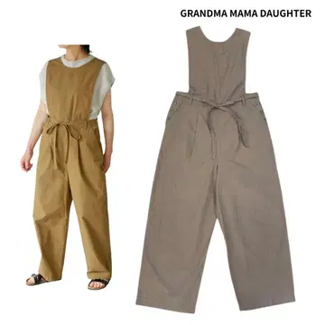 새상품 GRANDMA MAMA DAUGHTER 에이프런 오버롤