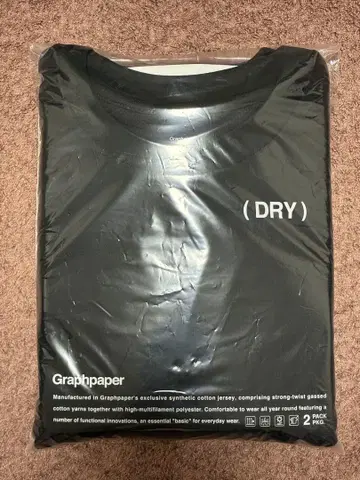 Graphpaper DRY 2-Pack Crew Neck Tee
