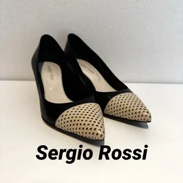 Sergio Rossi 세르지오 로시 34 21cm 스틸레토 블랙