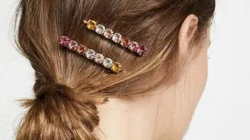 미사용 Shashi Ombre Rose Pin Set
