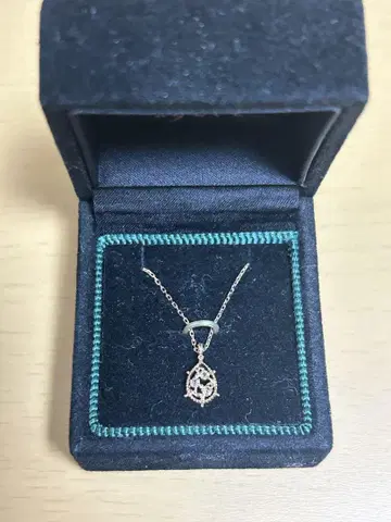 agate 목걸이 골드