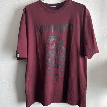 [완판템] NOT4NERD 버건디 티셔츠 XL