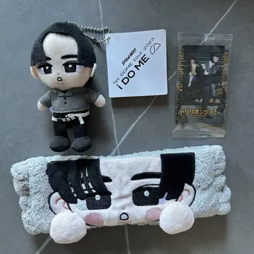 메구로 렌 SnowMan 스노치루 인형 헤어밴드 미사용 새상품