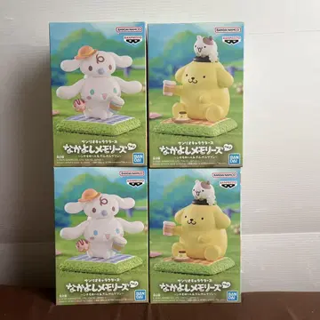 산리오 캐릭터즈 나카요시 메모리즈 시나모롤 & 폼폼푸딩 4개