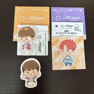 BTS Island 스시로 아크릴 스탠드 스티커 피크