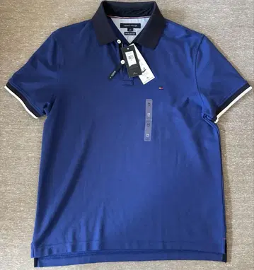 TOMMY HILFIGER 피케 셔츠 M 네이비 새상품