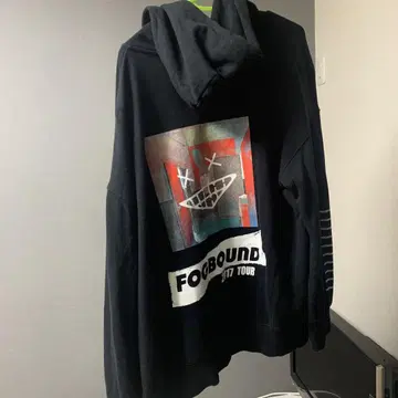 FOGBOUND 2017 TOUR 블랙 후드티