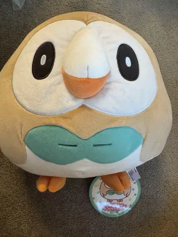 포켓몬 센터 한정판 쫄깃만마루 쿠션 모코로 봉제 인형