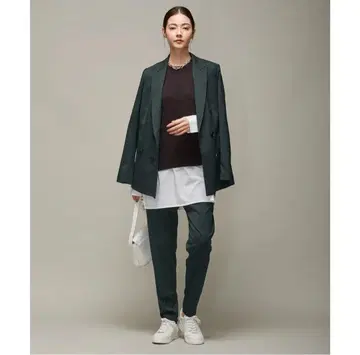 ICB 셋업 자켓 이지 팬츠 그린 사이즈 2