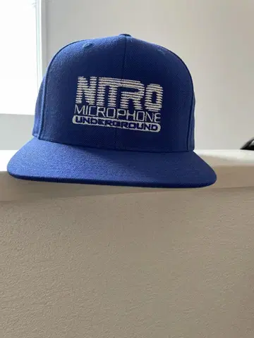 NITRO MICROPHONE UNDERGROUND 캡 블루 파랑