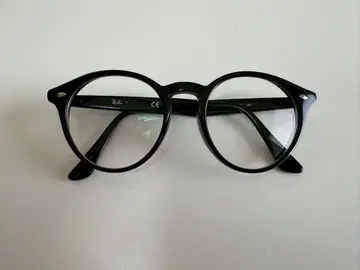 레이밴 Ray-Ban 안경 보스턴 안경 검은색 테두리 남성용 여성용