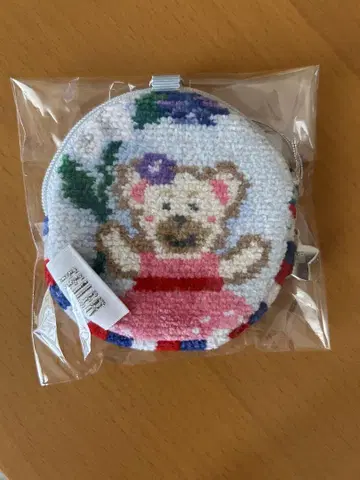 FEILER 곰 자수 코인 케이스