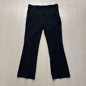 70s.80s 블랙 플레어 슬랙스 Talon 지퍼
