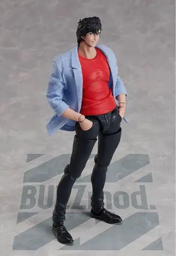 BUZZmod 극장판 시티 헌터 사바 깃털 피규어