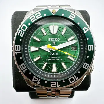 컨디션 최상 가동품 해외 모델 SEIKO 세이코 프로스펙스 그린 다이버
