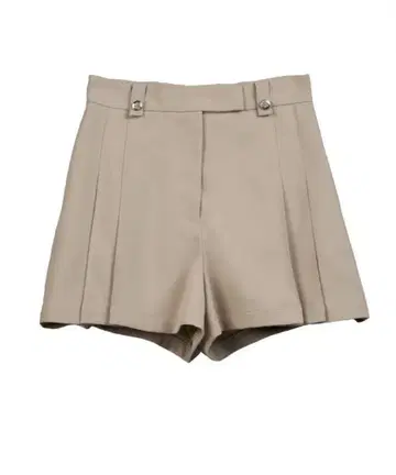 Herlipto Front Tuck Twill Shorts M 베이지