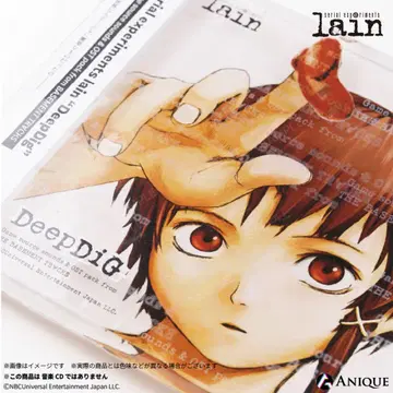 미개봉*이와쿠라 레온 CD풍 아크릴 블록 lain WEIRD전