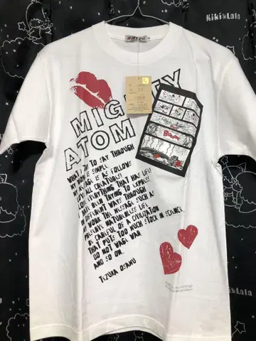 철완 아톰 티셔츠 S 사이즈 아톰의 첫사랑