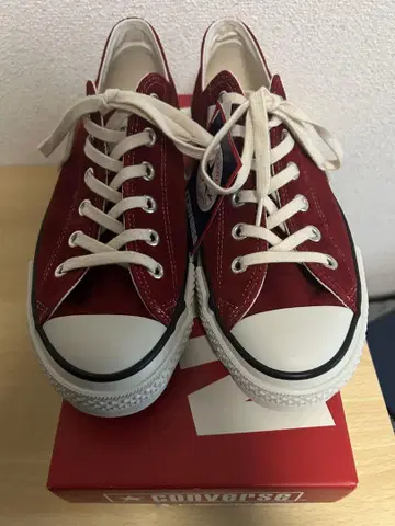 CONVERSE AS J OX 스웨이드 레드 26.5