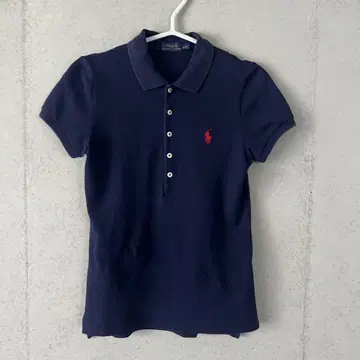 Ralph Lauren 네이비 반팔 폴로 셔츠