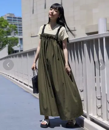 프릭스스토어 별주 사우전드 마일 개더 셔링 원피스