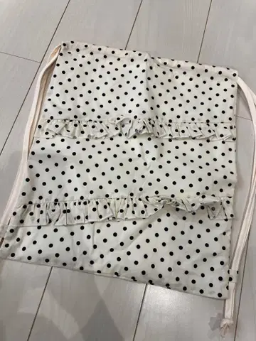 uenui DOT FRILL NAP SACK 아이보리