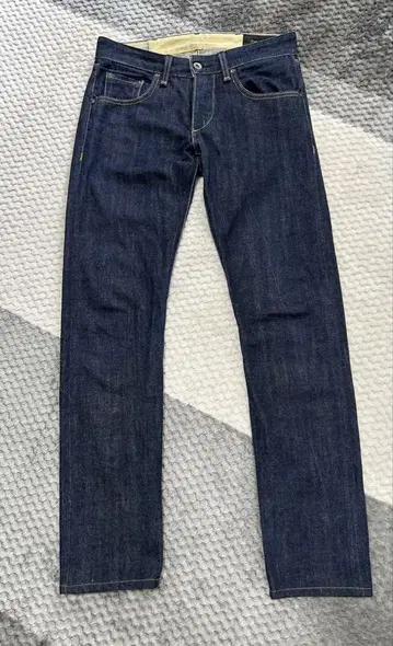 rag&bone 슬림 데님 28 인디고 블루 미국제 버튼 플라이