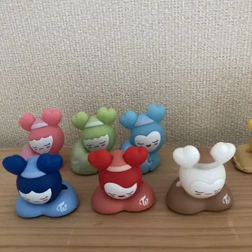 TWICE LOVELYS 잘 자요 라이트 마스코트 컴플리트 세트