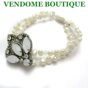 VENDOME BOUTIQUE 화이트 펄 팔찌