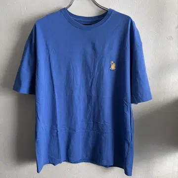 Retriever Club 리트리버 자수 T셔츠 파랑