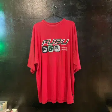 90s FUBU 티셔츠 빅 사이즈 힙합 자수