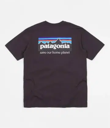 파타고니아 다크 그레이 티셔츠