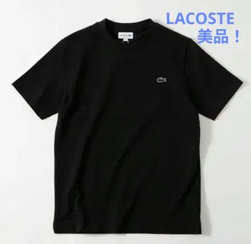 새상품급! LACOSTE CLASSIC FIT 4 블랙 티셔츠 M 사이즈
