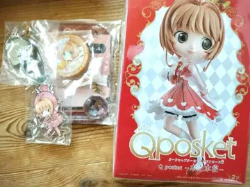 카드캡터 사쿠라 Qposket 캔뱃지 아크릴 키링
