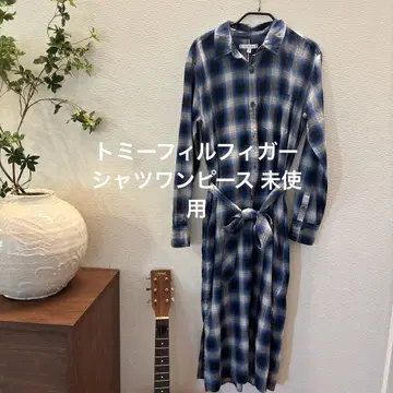 타미힐피거 TOMMY HILFIGER 셔츠 원피스 미사용